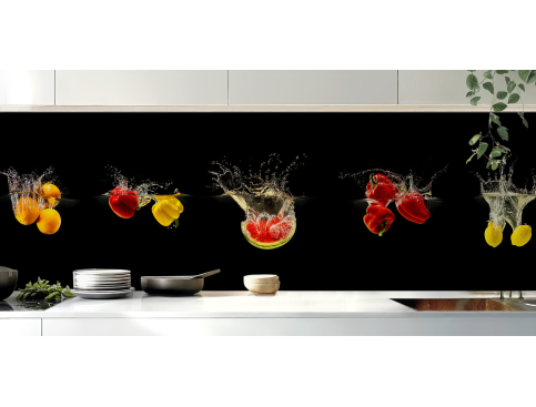 Crédence : Bains de fruits 4