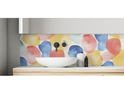 Crédence salle de bain :...