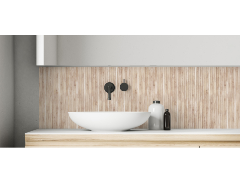 Crédence salle de bain :...