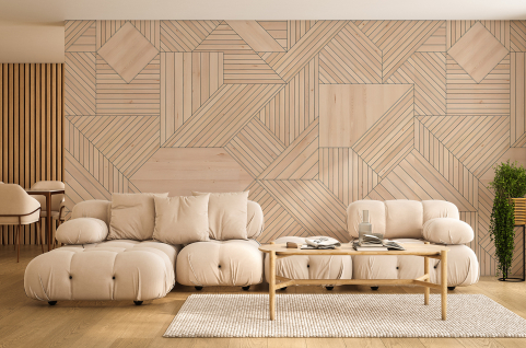 Papier peint : Bois et...