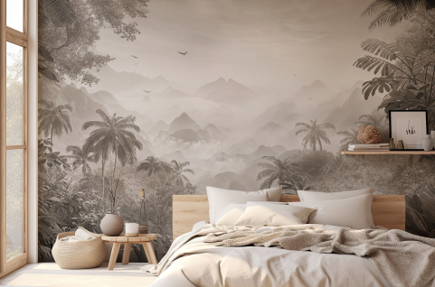 Papier peint : Fresque...