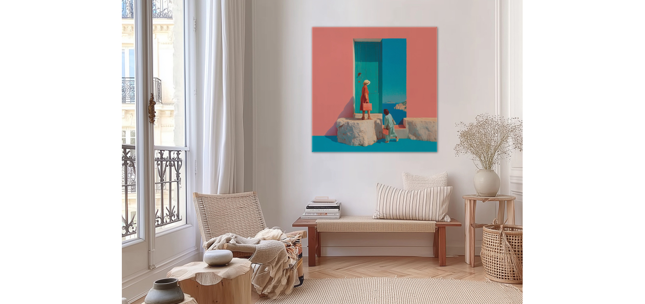 Tableau : Capri, La porte...