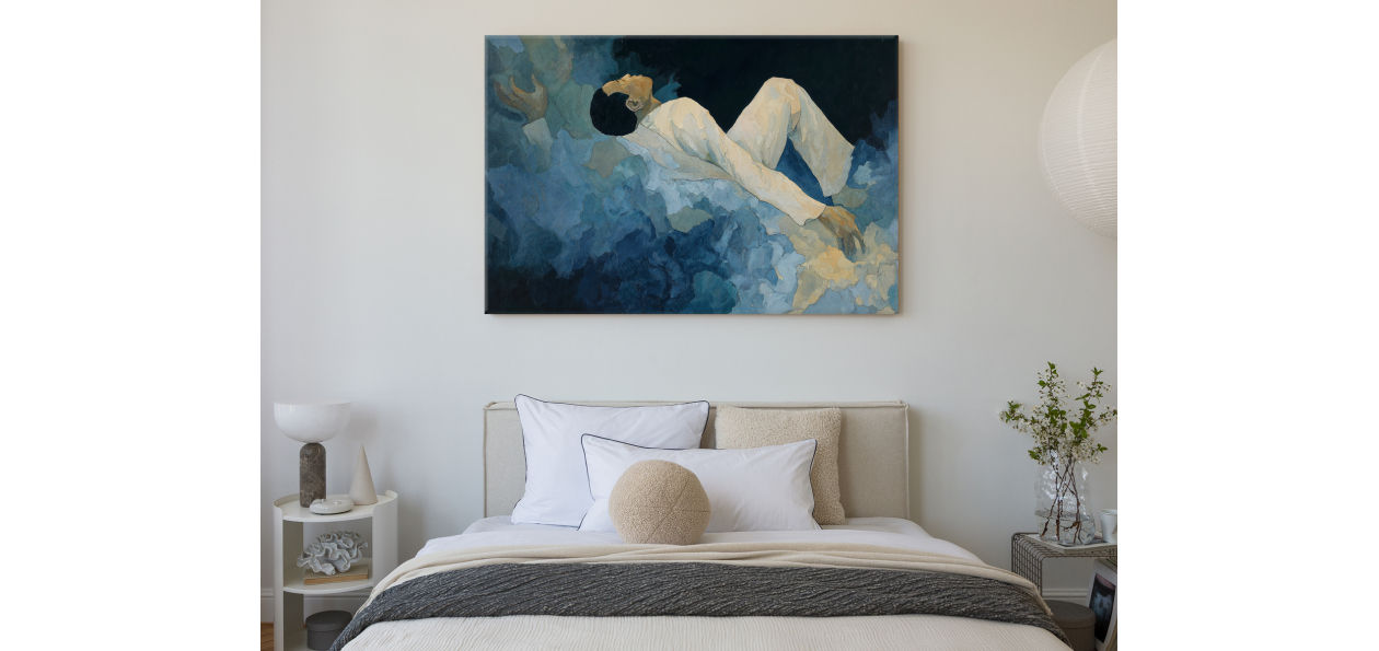 Tableau : Le dormeur des nuées