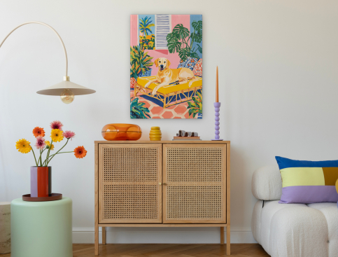 Tableau : Le gardien du soleil