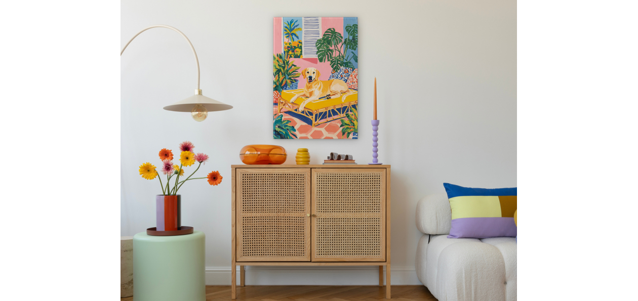 Tableau : Le gardien du soleil