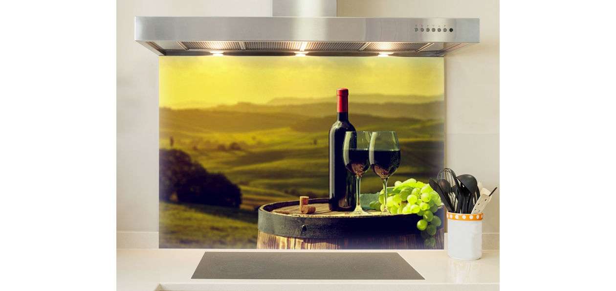 Vin rouge sur tonneau