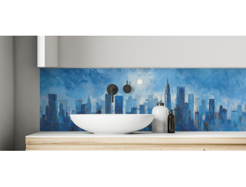 Crédence salle de bain :...