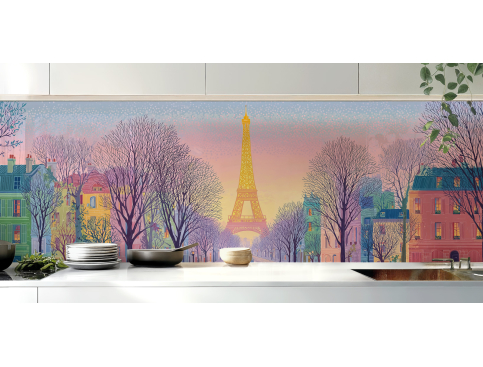 Crédence : Rêve Parisien