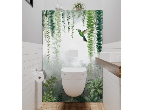 Panneau de WC : Harmonie...