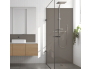 Panneau de douche : Gris souris nacré RAL 7048