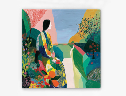 Tableau : La Femme Aux...