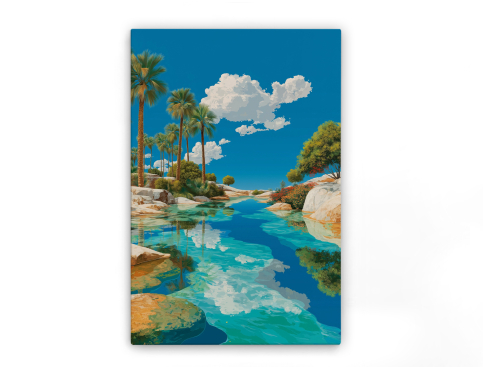 Tableau : La Rivière Des...