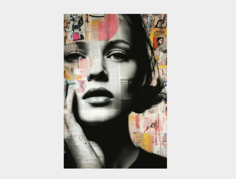 Tableau : Visage Solaire,...