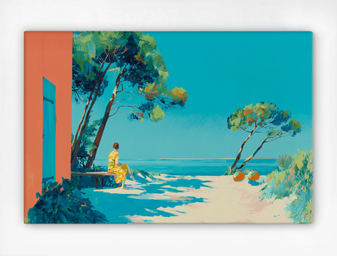 Tableau: Cap Ferret, Sous...