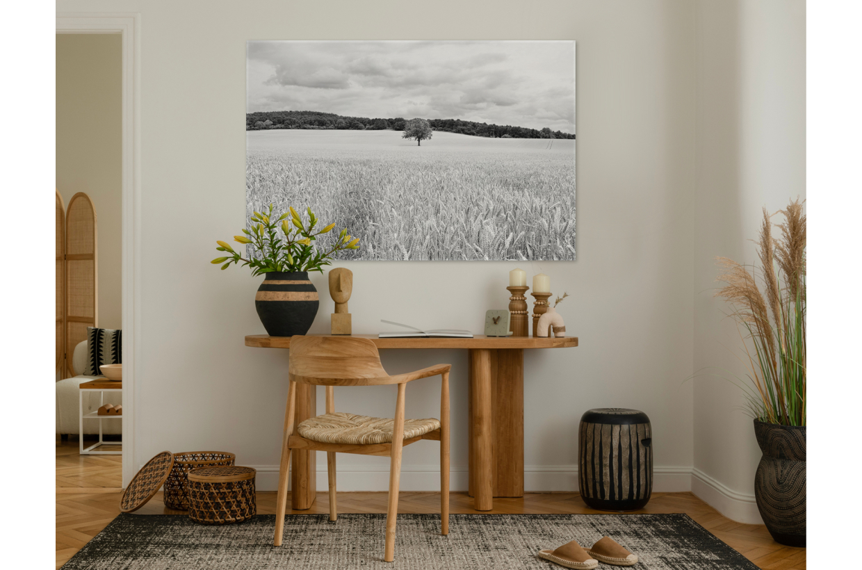 Tableau: Champ Et Arbre