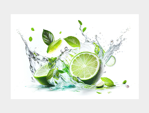 Tableau: Citrons Verts Et...