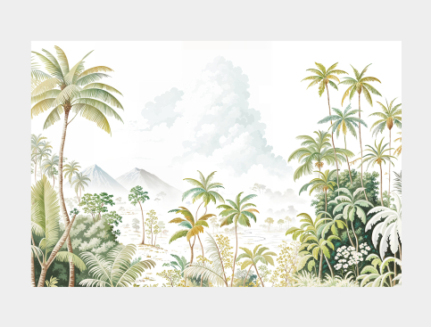 Tableau : Fresque Tropicale...