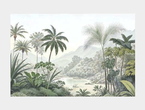 Tableau : Fresque Tropicale...