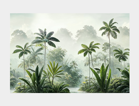Tableau : Fresque Tropicale...