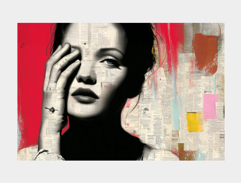 Tableau: L’œil Du Silence 1