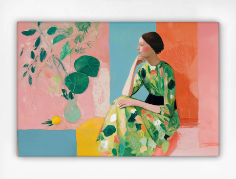 Tableau : La Femme Aux...