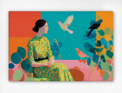 Tableau : La Femme Et Les...
