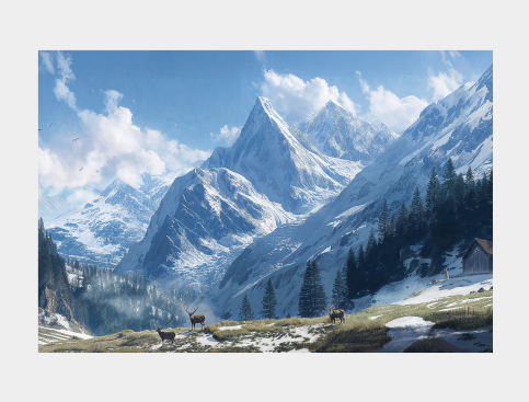Tableau : La Vallée Des...