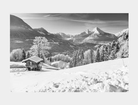 Tableau : Montagnes...