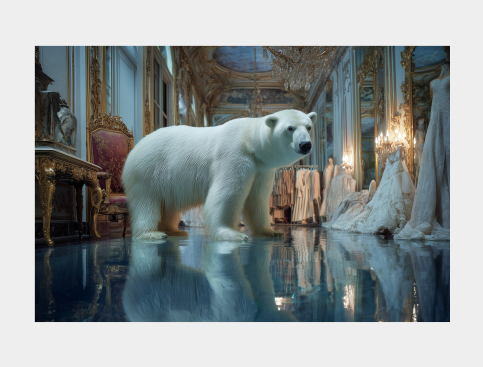 Tableau : Ours D'ivoire