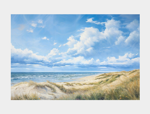Tableau : Plage Sud-Ouest,...
