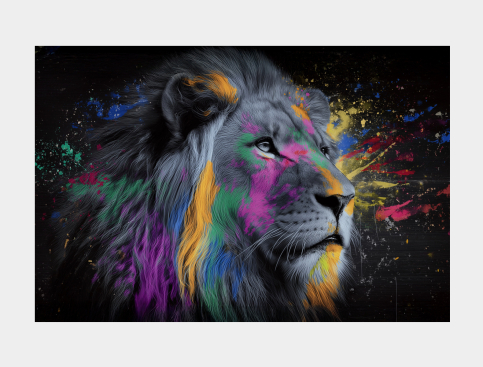 Tableau : Roi Des Couleurs