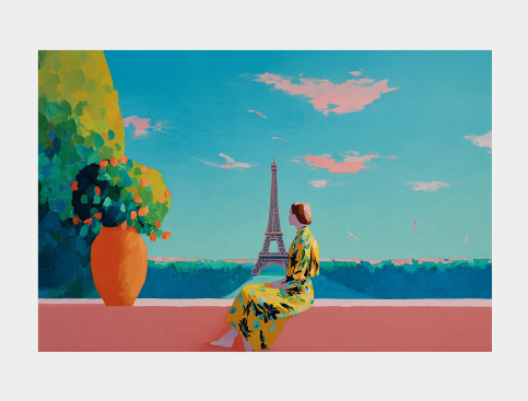 Tableau : Sous Le Ciel...