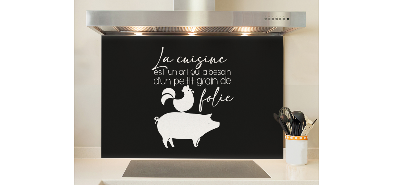 Fond de hotte : La cuisine est un art 4
