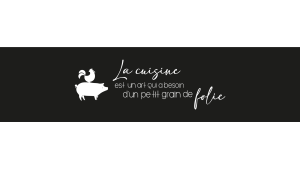 Crédence : La cuisine est un art 4