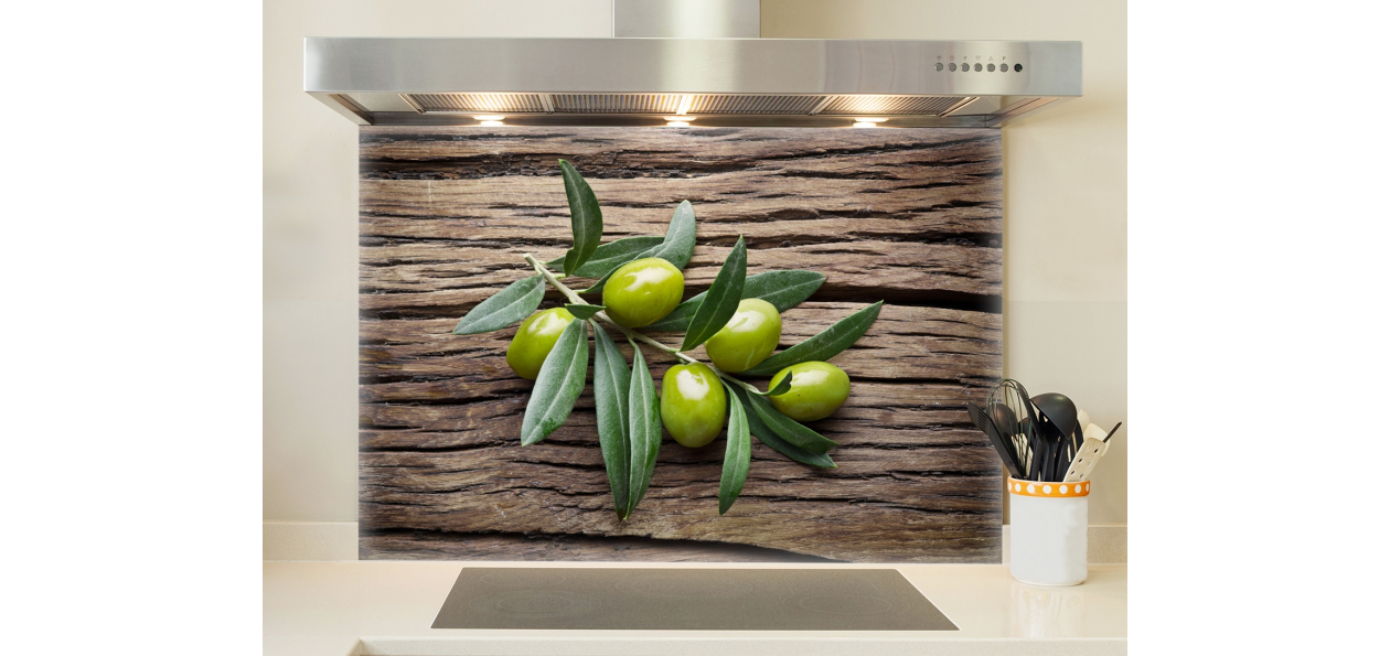 Olives sur bois
