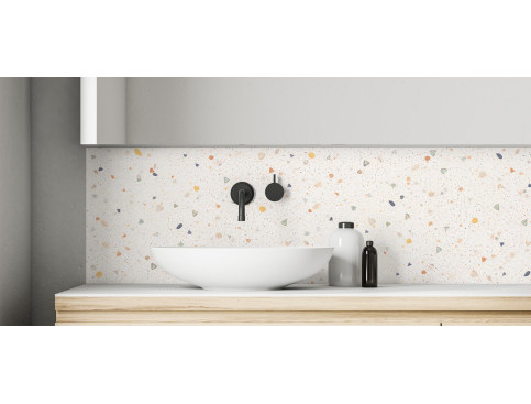 Crédence salle de bain :...