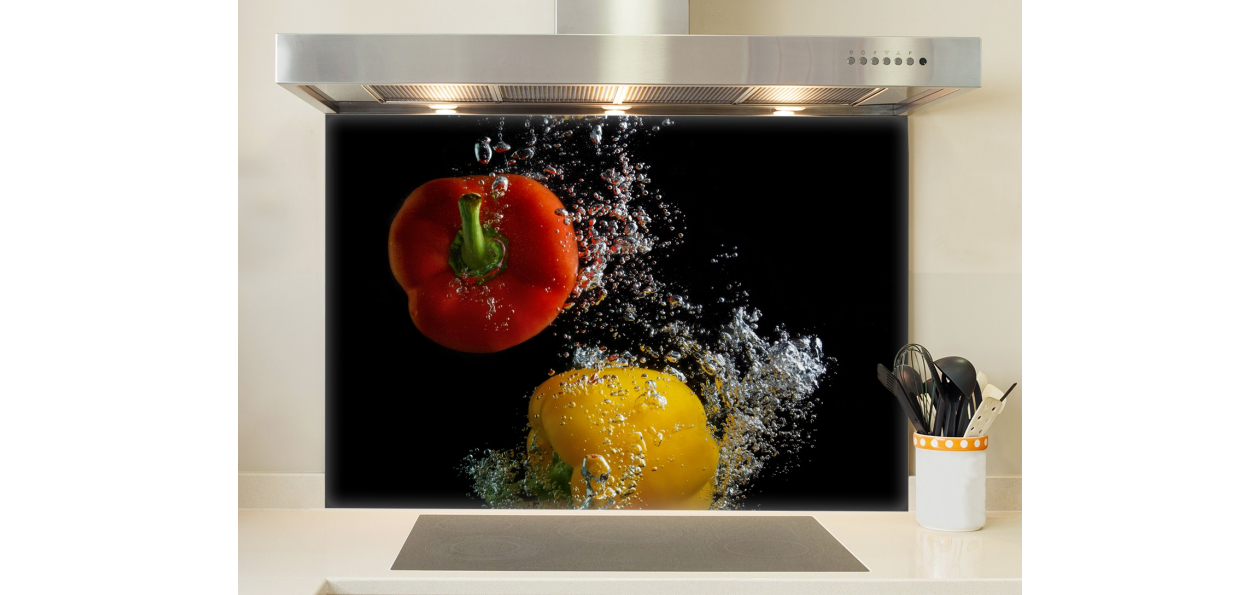 Splash et poivrons