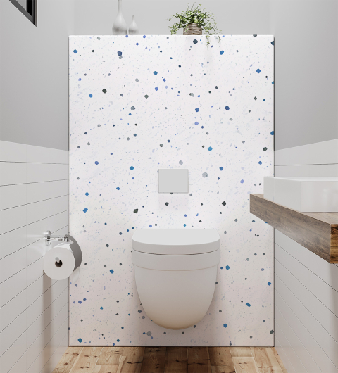 Panneau de WC : Terrazzo...