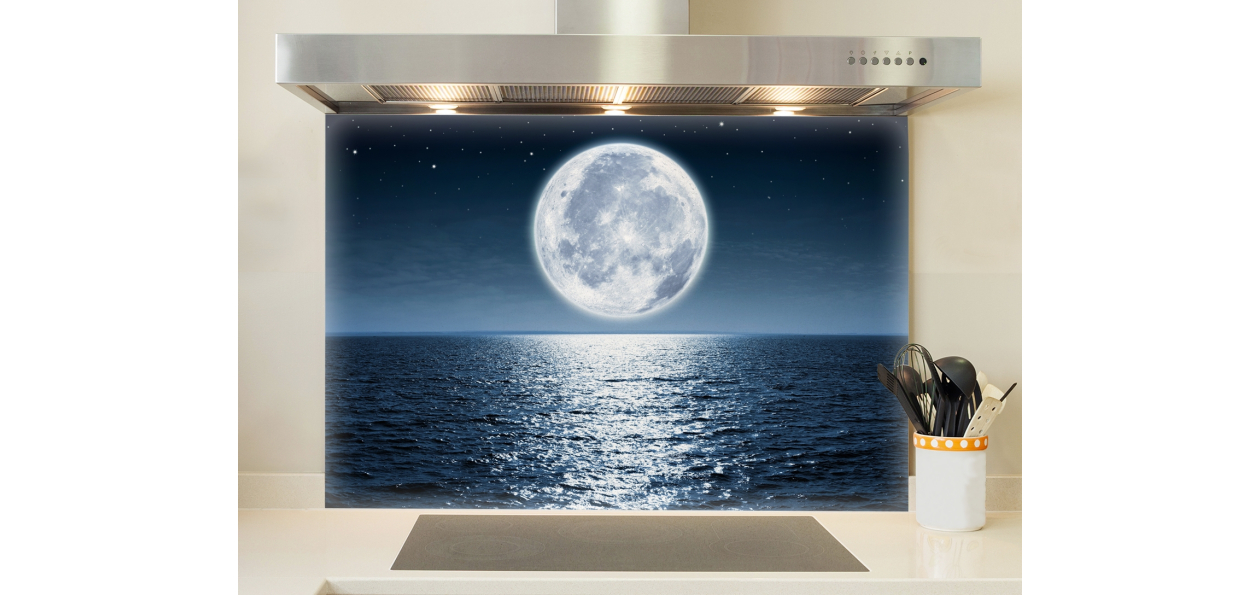 Mer et lune