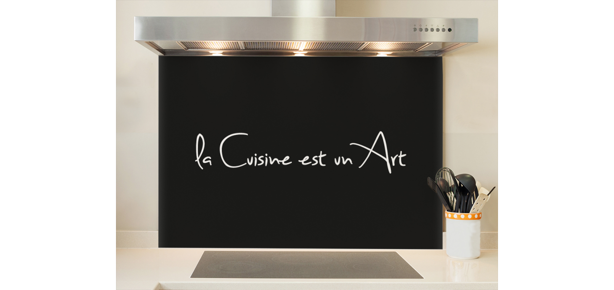 Fond de hotte : La cuisine est un art 2