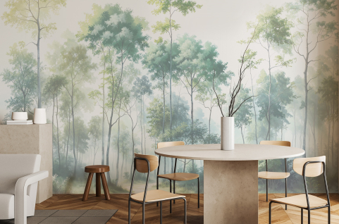 Papier peint : Forêt et...