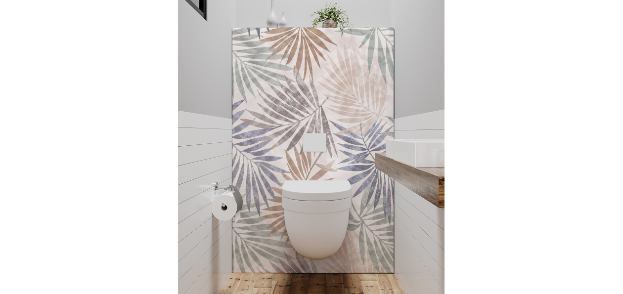 Panneau de WC : Harmonie...