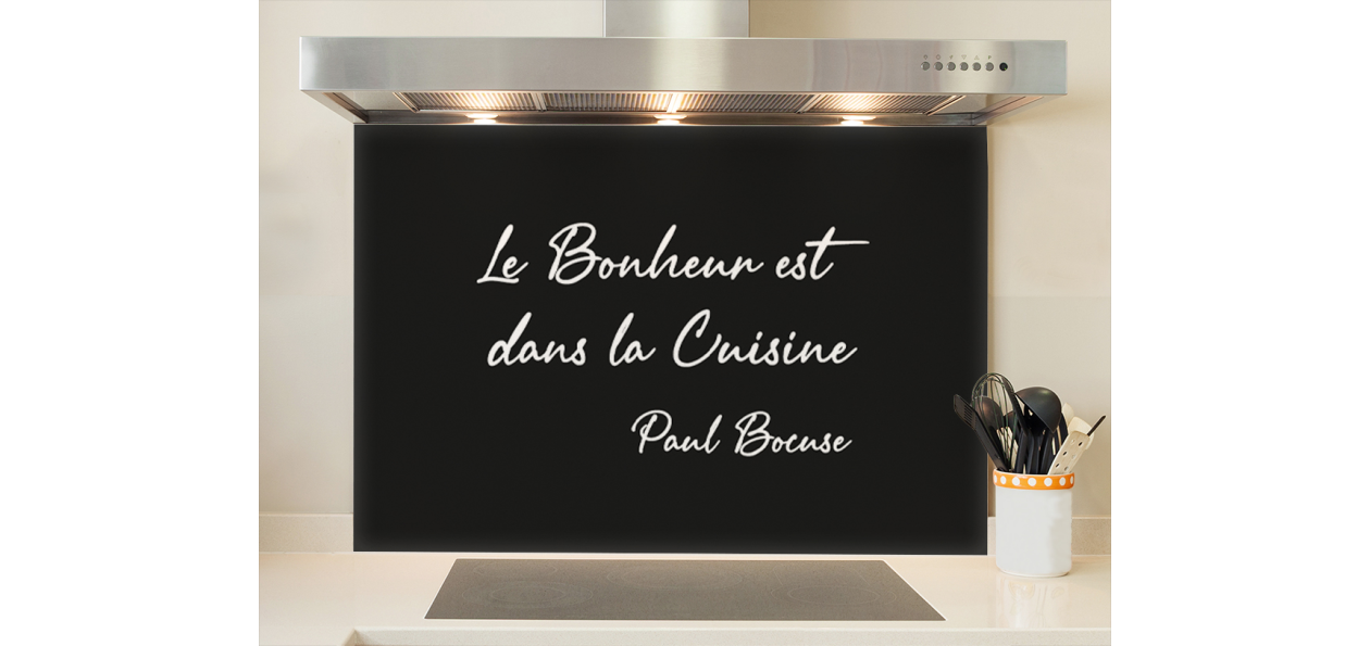 Fond de hotte : Le bonheur est dans la cuisine 4