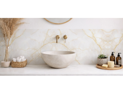 Crédence salle de bain :...