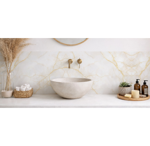 Crédence salle de bain :...