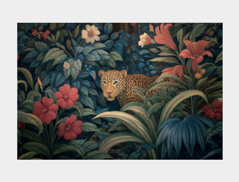 Tableau: L’œil De La Jungle 4
