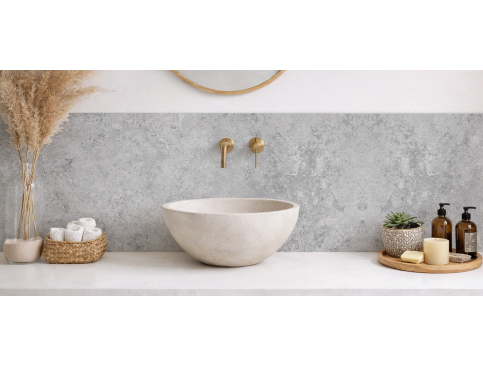 Crédence salle de bain :...