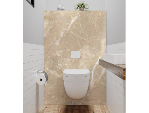 Panneau de WC : Marbre di...