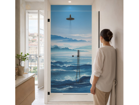 Panneau de douche : Horizon...