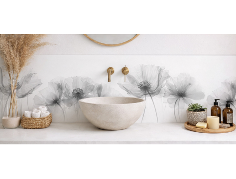 Crédence salle de bain :...